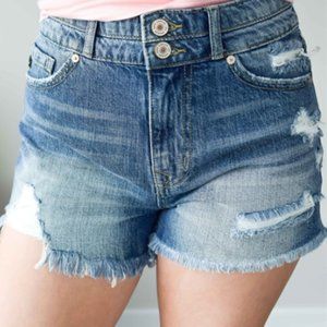 Annie Premium High Waist Denim Shorts